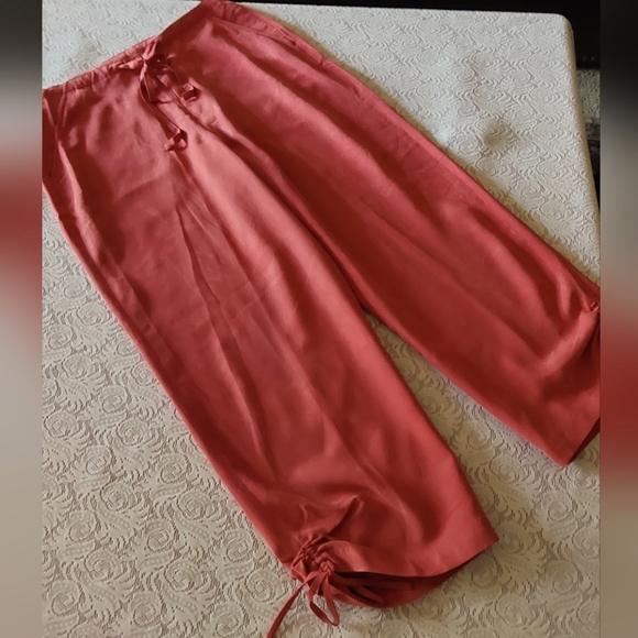 🌺 NWT Banana Bay 2 Piece Silk Shirt/Pants Set - Picture 13 of 16